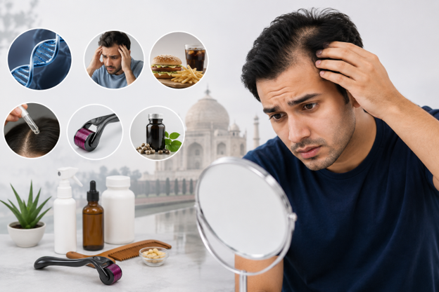 Hair loss in the 20s