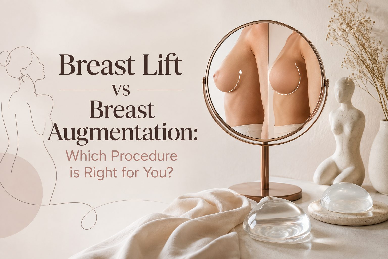 Breast Lift vs Breast Augmentation